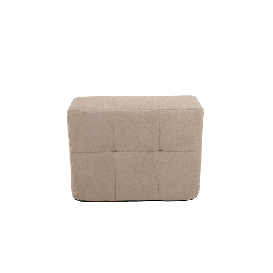 Sillón Módulo Central 84cm Bouclé Kappesberg Capuccino