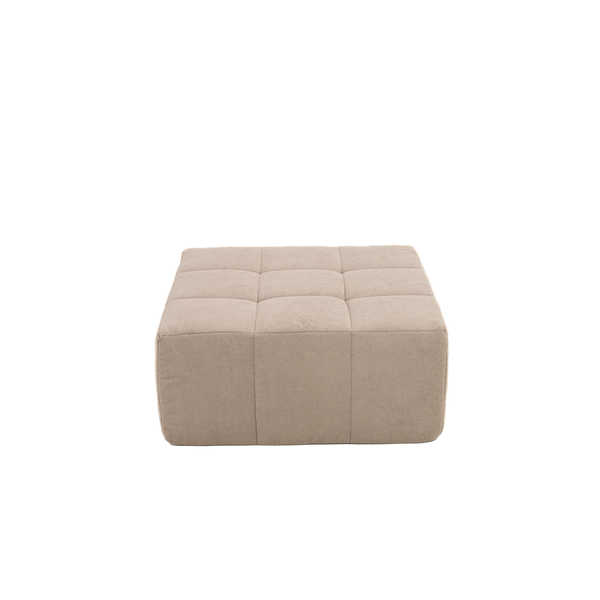 Puff Modular 86cm Bouclé Kappesberg Capuccino