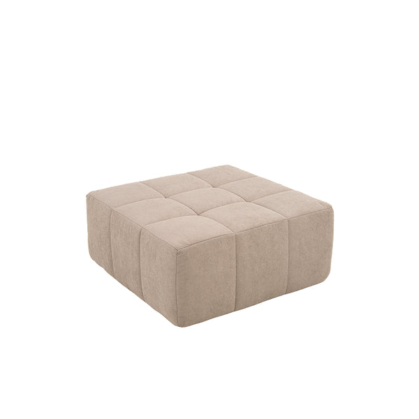 Puff Modular 86cm Bouclé Kappesberg Capuccino