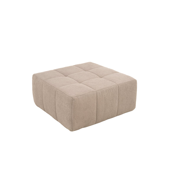 Puff Modular 86cm Bouclé Kappesberg Capuccino