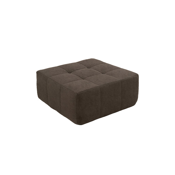 Puff Modular 86cm Bouclé Kappesberg Chocolate