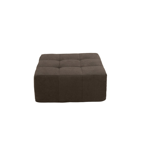 Puff Modular 86cm Bouclé Kappesberg Chocolate