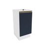 Bajo Mesada 40cm MDF 1 Puerta Kappesberg Blanco/Azul