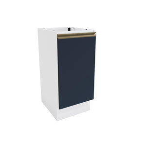 Bajo Mesada 40cm MDF 1 Puerta Kappesberg Blanco/Azul