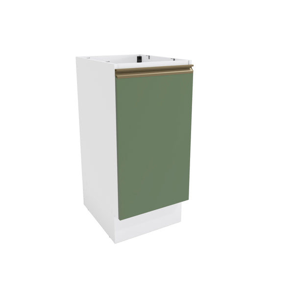 Bajo Mesada 40cm MDF 1 Puerta Kappesberg Blanco/Verde