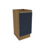 Bajo Mesada 40cm MDF 1 Puerta Kappesberg Marrón/Azul