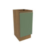 Bajo Mesada 40cm MDF 1 Puerta Kappesberg Marrón/Verde