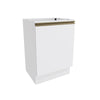 Bajo Mesada 60cm MDF 1 Puerta Kappesberg Blanco