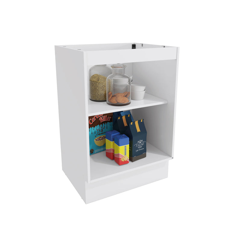 Bajo Mesada 60cm MDF 1 Puerta Kappesberg Blanco/Verde