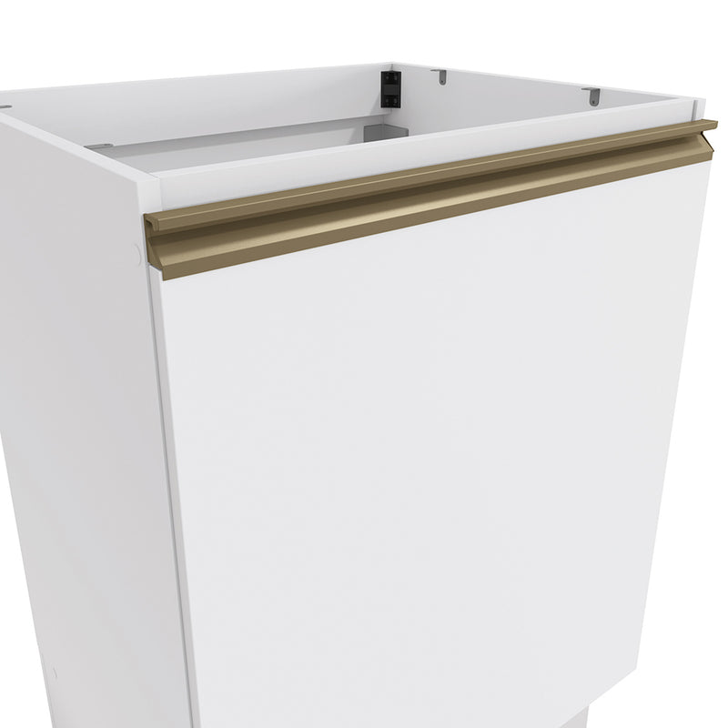 Bajo Mesada 60cm MDF 1 Puerta Kappesberg Blanco