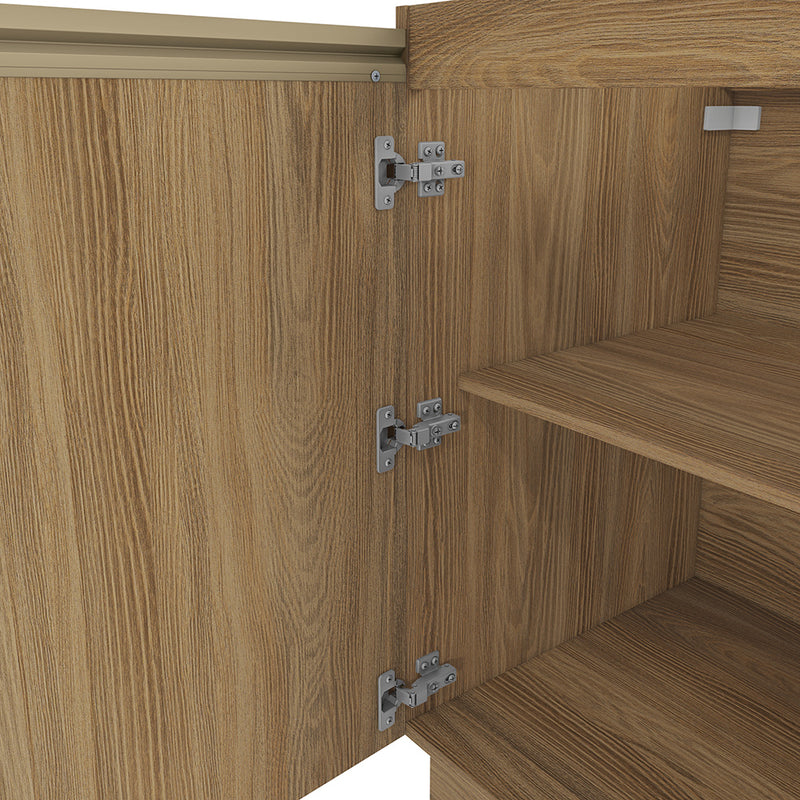 Bajo Mesada 60cm MDF 1 Puerta Kappesberg Marrón