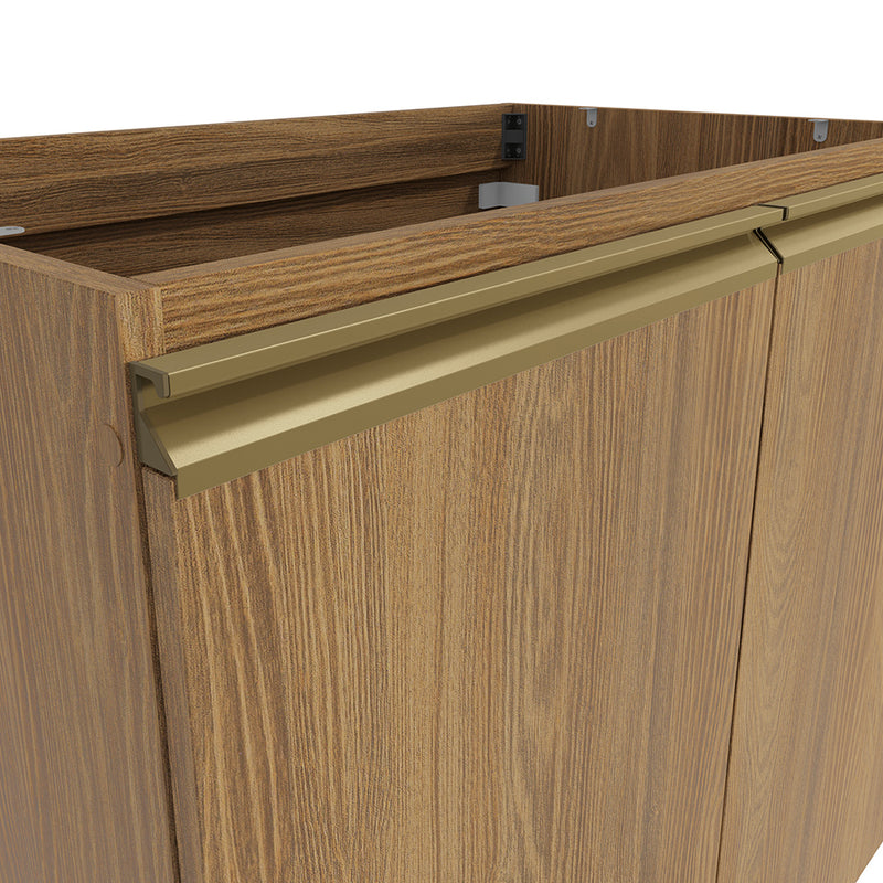 Bajo Mesada 80cm MDF 2 Puertas Kappesberg Marrón