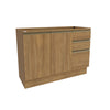 Bajo Mesada 120cm MDF Cajones Kappesberg Marrón
