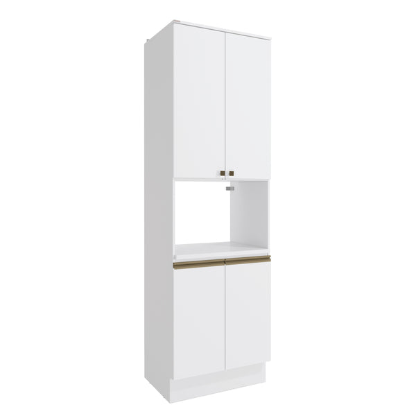Kit Horno 70cm 4 Puertas MDF Kappesberg Blanco