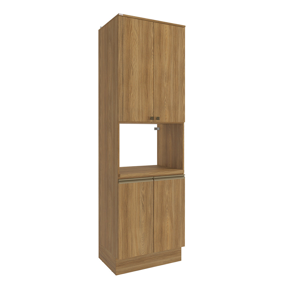 Kit Horno 70cm 4 Puertas MDF Kappesberg Marrón