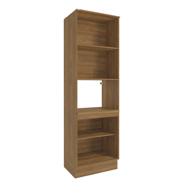 Kit Horno 70cm 4 Puertas MDF Kappesberg Marrón Azul