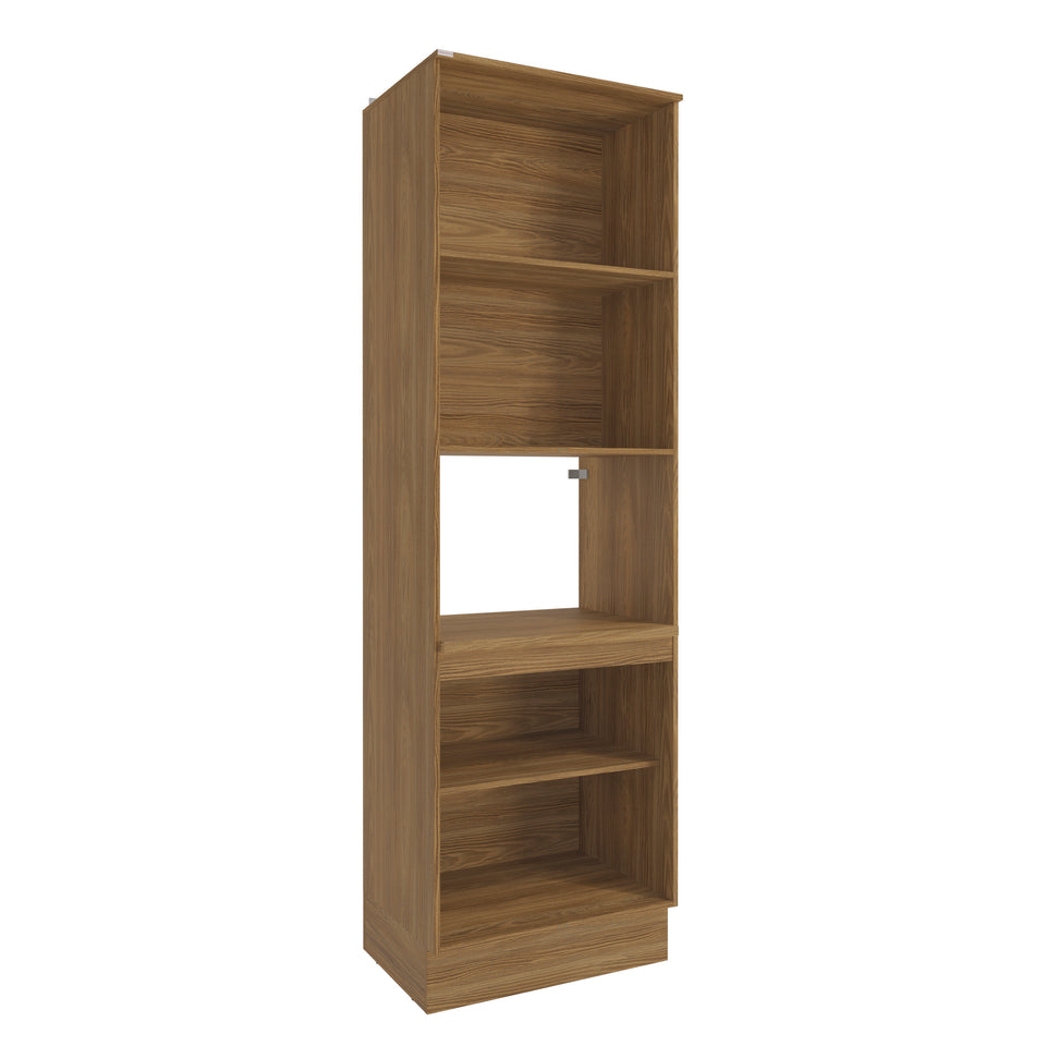 Kit Horno 70cm 4 Puertas MDF Kappesberg Marrón Azul