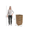 Bajo Mesada 40cm MDF 3 Cajones Kappesberg Marrón