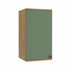 Alacena Aérea 40cm MDF 1 Puerta Kappesberg Marrón/Verde