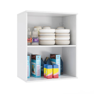 Alacena Aérea 60cm MDF 1 Puerta Kappesberg Blanco/Azul