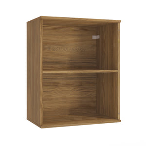 Alacena Aérea 60cm MDF 1 Puerta Kappesberg Marrón/Blanco