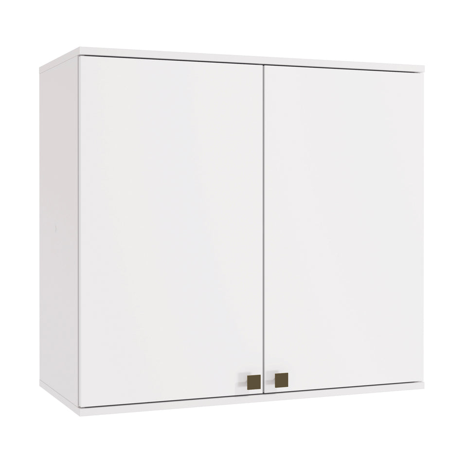 Alacena Aérea 80cm MDF 2 Puertas Kappesberg Blanco