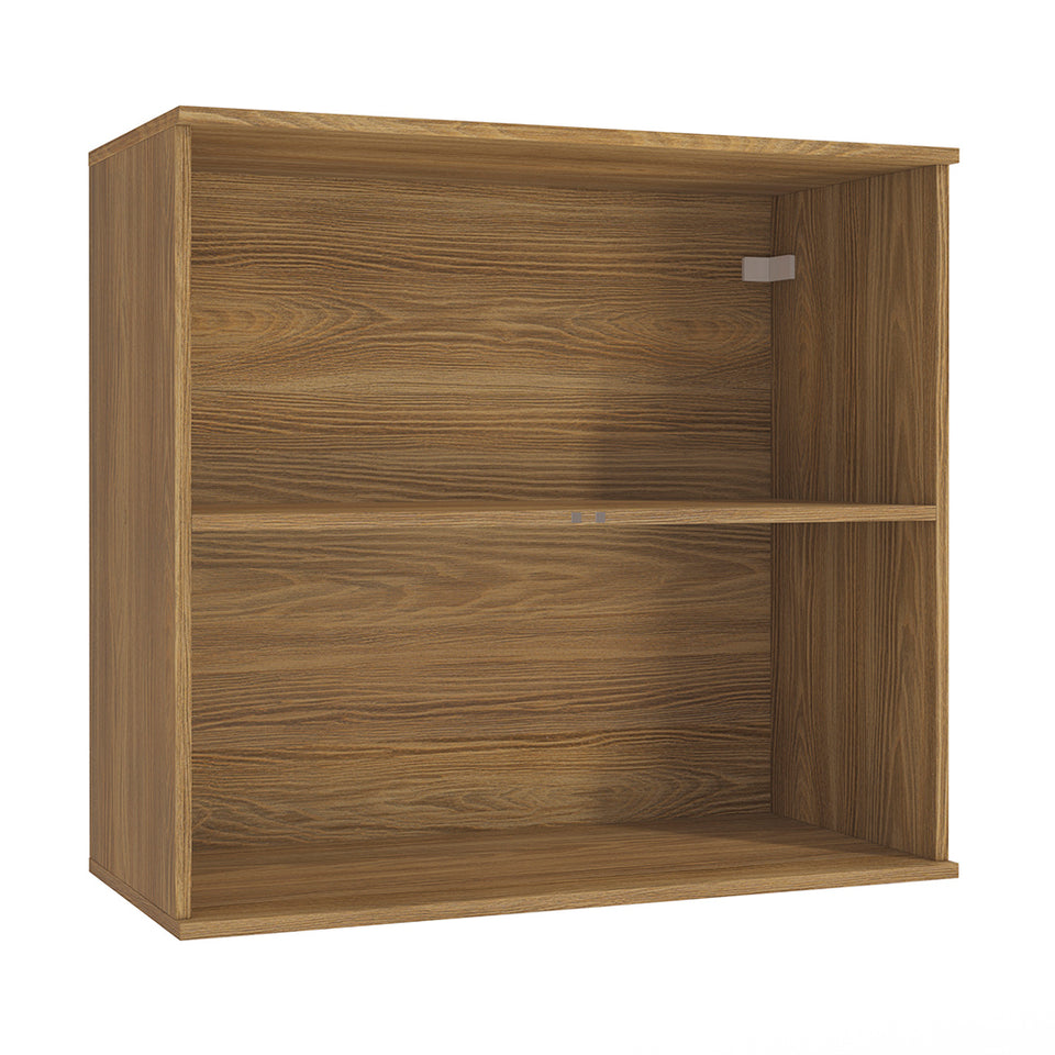 Alacena Aérea 80cm MDF 2 Puertas Kappesberg Marrón/Verde