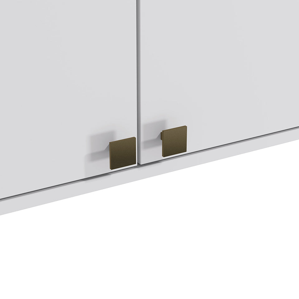 Alacena Aérea 80cm MDF 2 Puertas Kappesberg Blanco