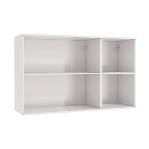 Alacena Aérea 120cm MDF 3 Puertas Kappesberg Blanco/Azul