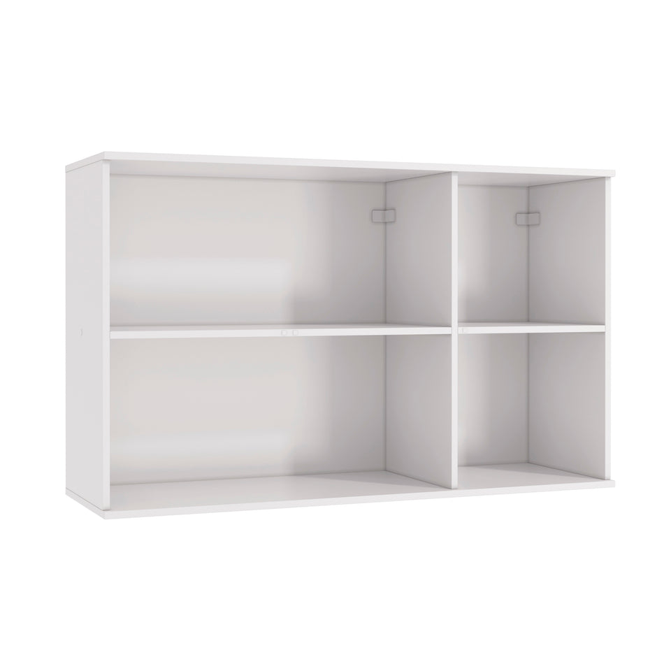 Alacena Aérea 120cm MDF 3 Puertas Kappesberg Blanco/Verde