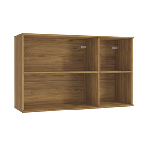 Alacena Aérea 120cm MDF 3 Puertas Kappesberg Marrón/Azul