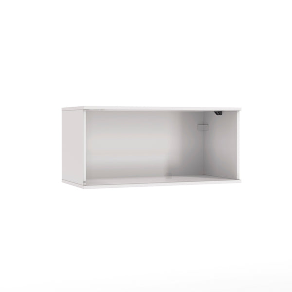 Alacena Aérea 80cm MDF Basculante Kappesberg Blanco/Marrón