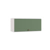 Alacena Aérea 80cm MDF Basculante Kappesberg Blanco/Verde