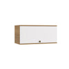 Alacena Aérea 80cm MDF Basculante Kappesberg Marrón/Blanco