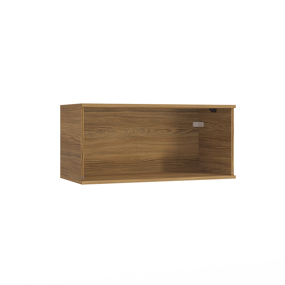 Alacena Aérea 80cm MDF Basculante Kappesberg Marrón/Blanco