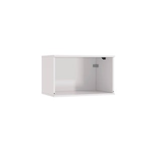 Alacena Aérea 60cm MDF Basculante Kappesberg Blanco/Marrón