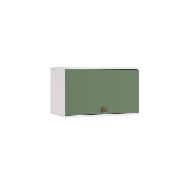 Alacena Aérea 60cm MDF Basculante Kappesberg Blanco/Verde