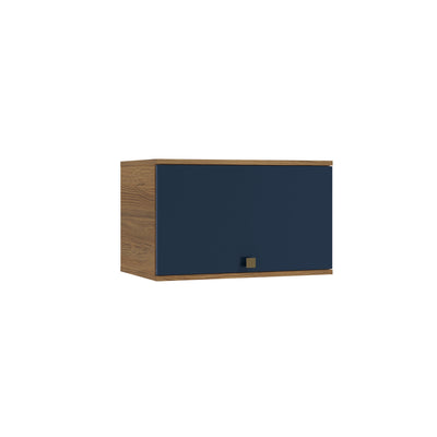 Alacena Aérea 60cm MDF Basculante Kappesberg Marrón/Azul
