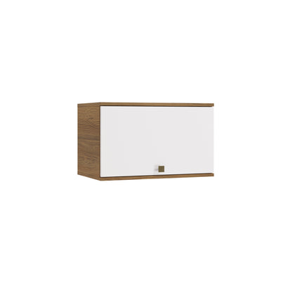 Alacena Aérea 60cm MDF Basculante Kappesberg Marrón/Blanco