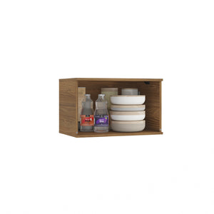 Alacena Aérea 60cm MDF Basculante Kappesberg Marrón/Blanco