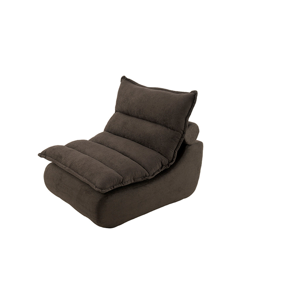 Sillón Individual 111cm Bouclé Kappesberg Sync Chocolate