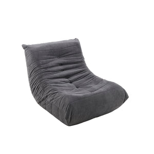 Sillón Individual 111cm Bouclé Kappesberg Sync Azul Titanio