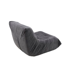 Sillón Individual 111cm Bouclé Kappesberg Sync Azul Titanio
