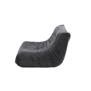 Sillón Individual 111cm Bouclé Kappesberg Sync Azul Titanio