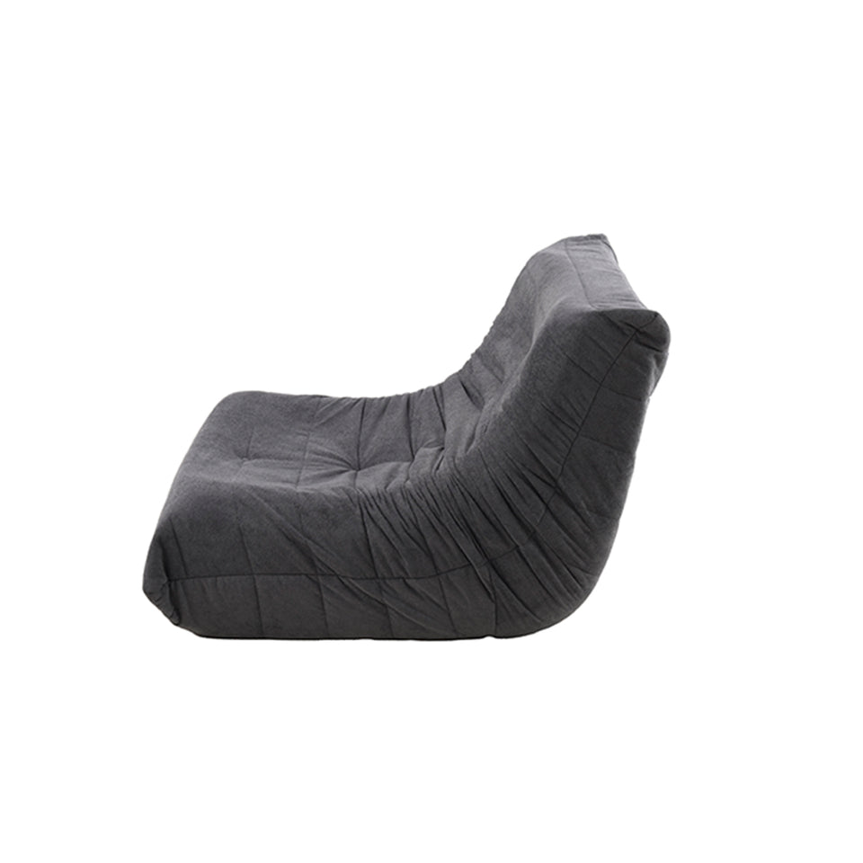 Sillón Individual 111cm Bouclé Kappesberg Sync Azul Titanio