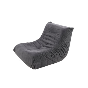 Sillón Individual 111cm Bouclé Kappesberg Sync Azul Titanio