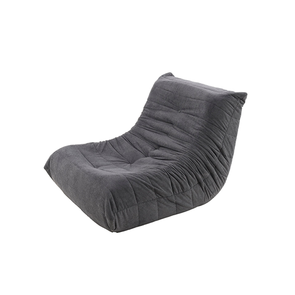 Sillón Individual 111cm Bouclé Kappesberg Sync Azul Titanio