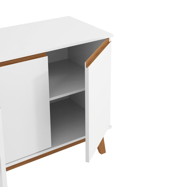 Aparador Vajillero Kappesberg 156cm 4 Puertas Blanco
