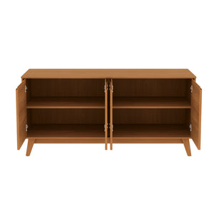 Aparador Vajillero Kappesberg 156cm 4 Puertas Canela