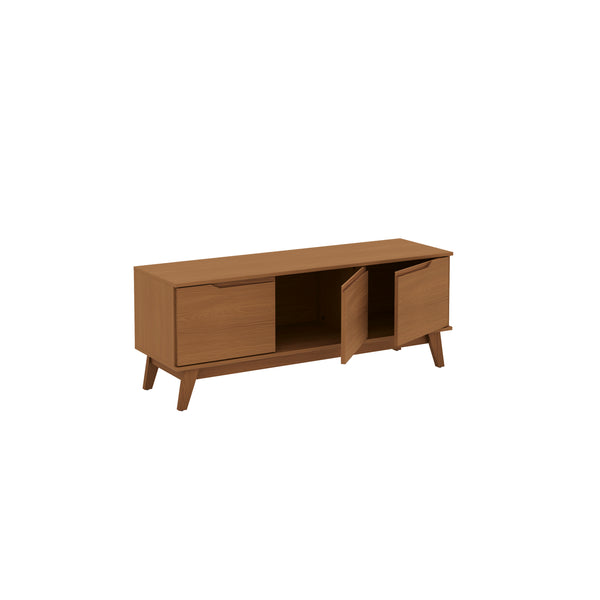 Rack Mueble TV 55" Kappesberg 136cm 3 Puertas Canela